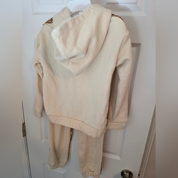 Sparkling Gold Sequin Kids Set - Picture 4 of 4